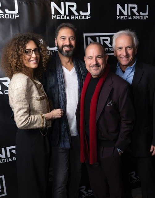 Norma Garcia, Rich Reid, Malcolm Danare, Jeffrey Sherman NRJ Media Group celebrates its official launch with celebrity guests at Vitello’s Restaurant (photo: Alex J. Berliner/ABImages)